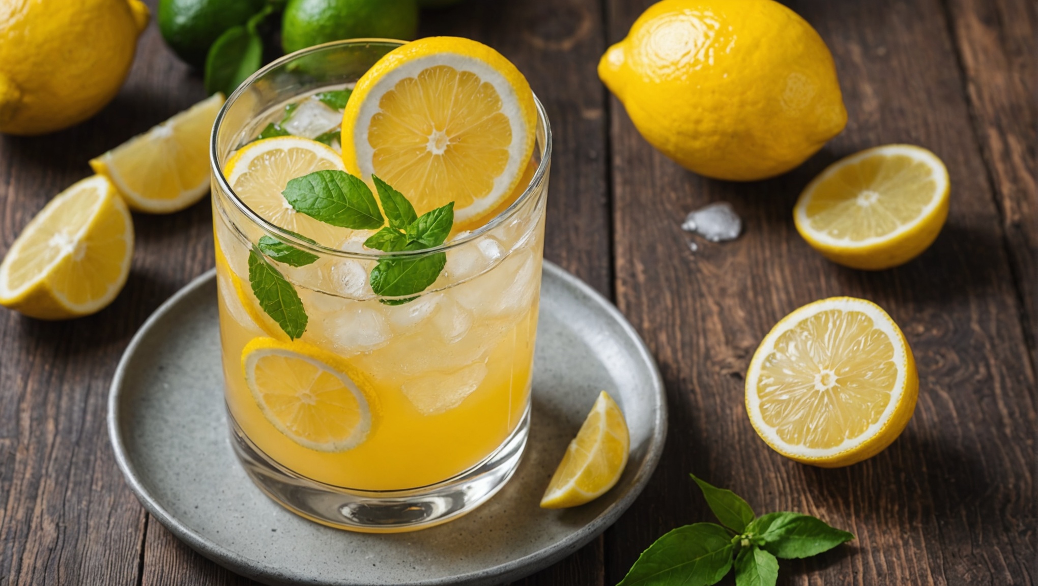 Soulager la migraine avec du citron et du gingembre boisson